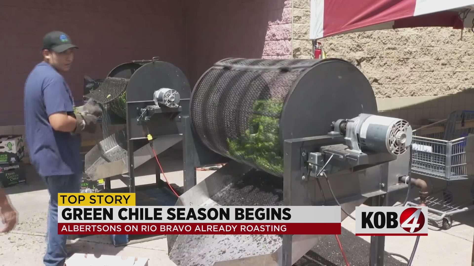 Comienza la temporada de asado de chile en Albuquerque