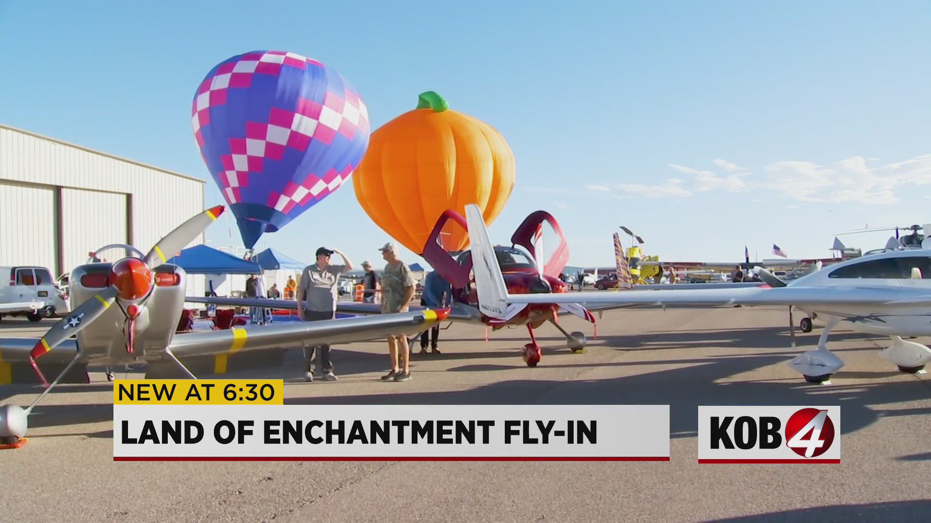 Planes take to the sky in 'Land of Enchantment Fly-In' event