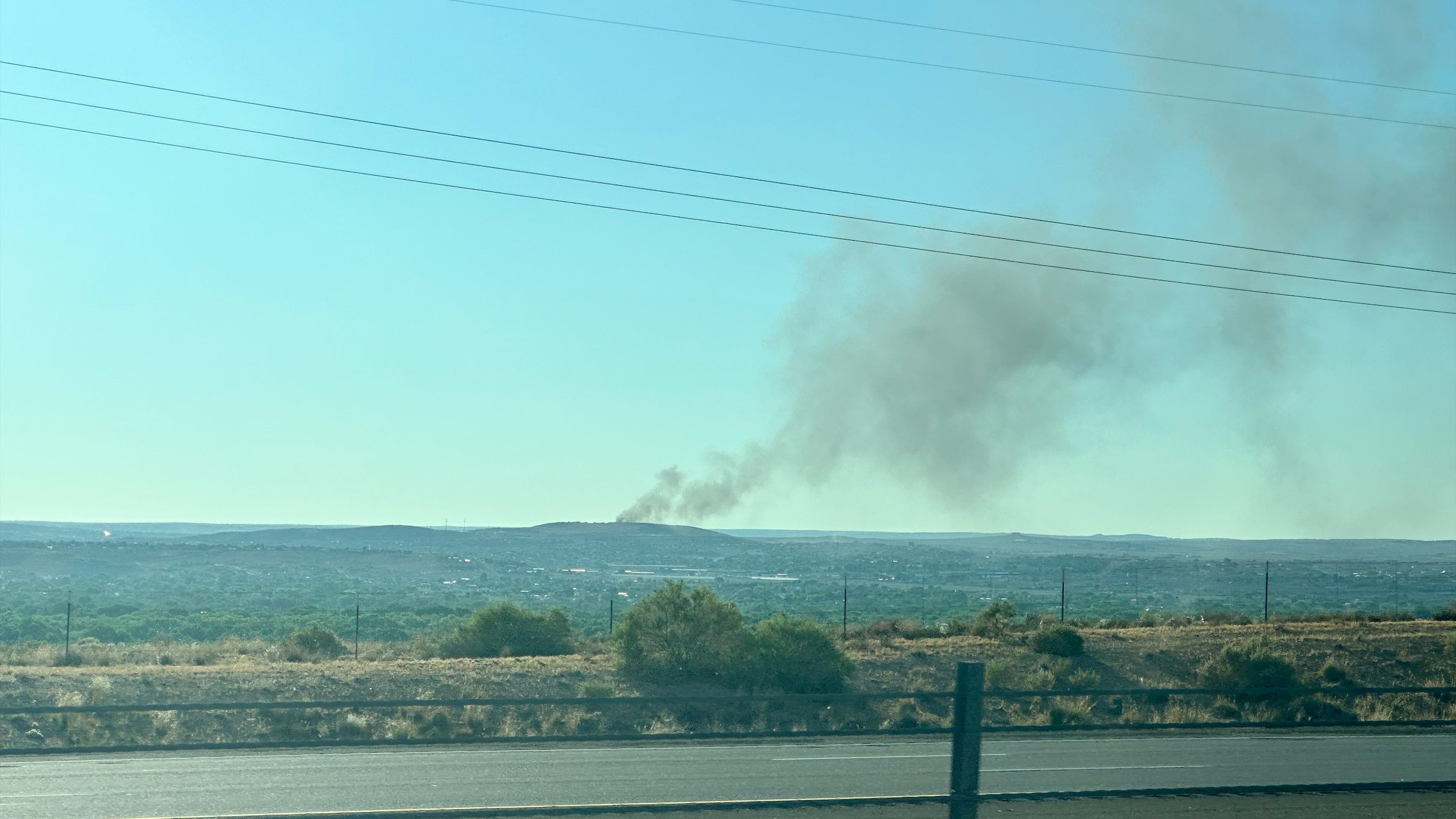 Crews respond to landfill fire in Rio Rancho