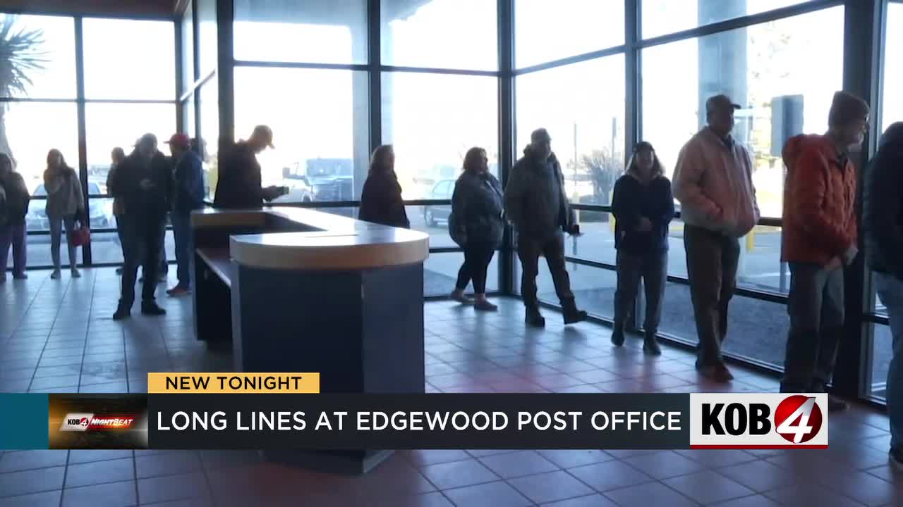 Edgewood residents face long wait times at post office