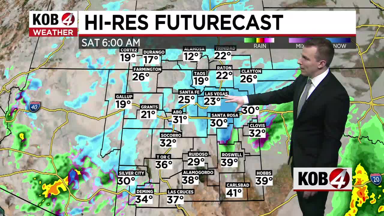 Brandon Richards: Winter storm to sweep across New Mexico this weekend