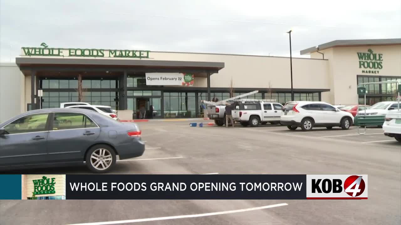 Inside look: New Whole Foods location in Albuquerque