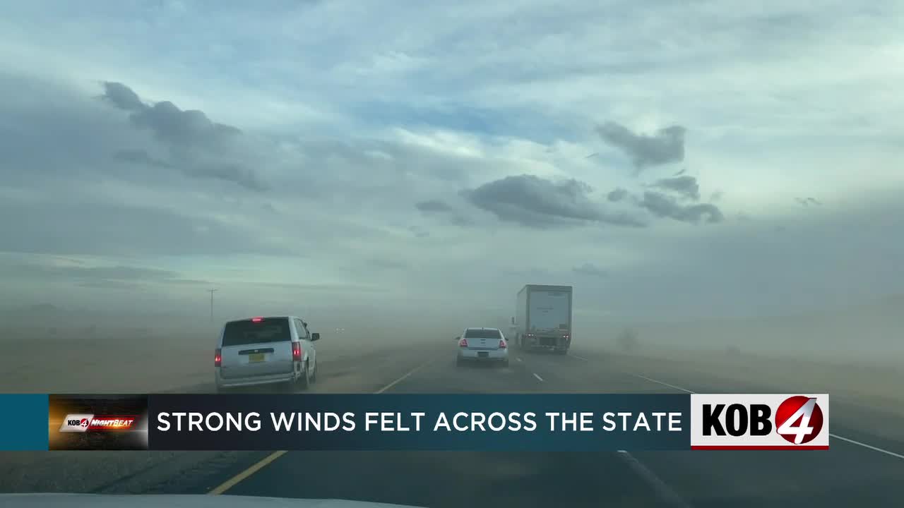 Rio Rancho residents react to windy weather in New Mexico