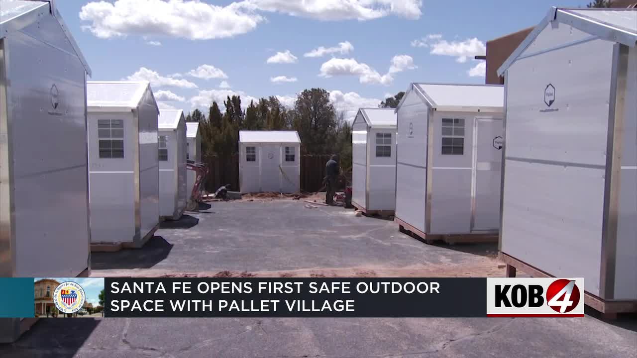 Santa Fe to open first safe outdoor spaces with Pallet Village