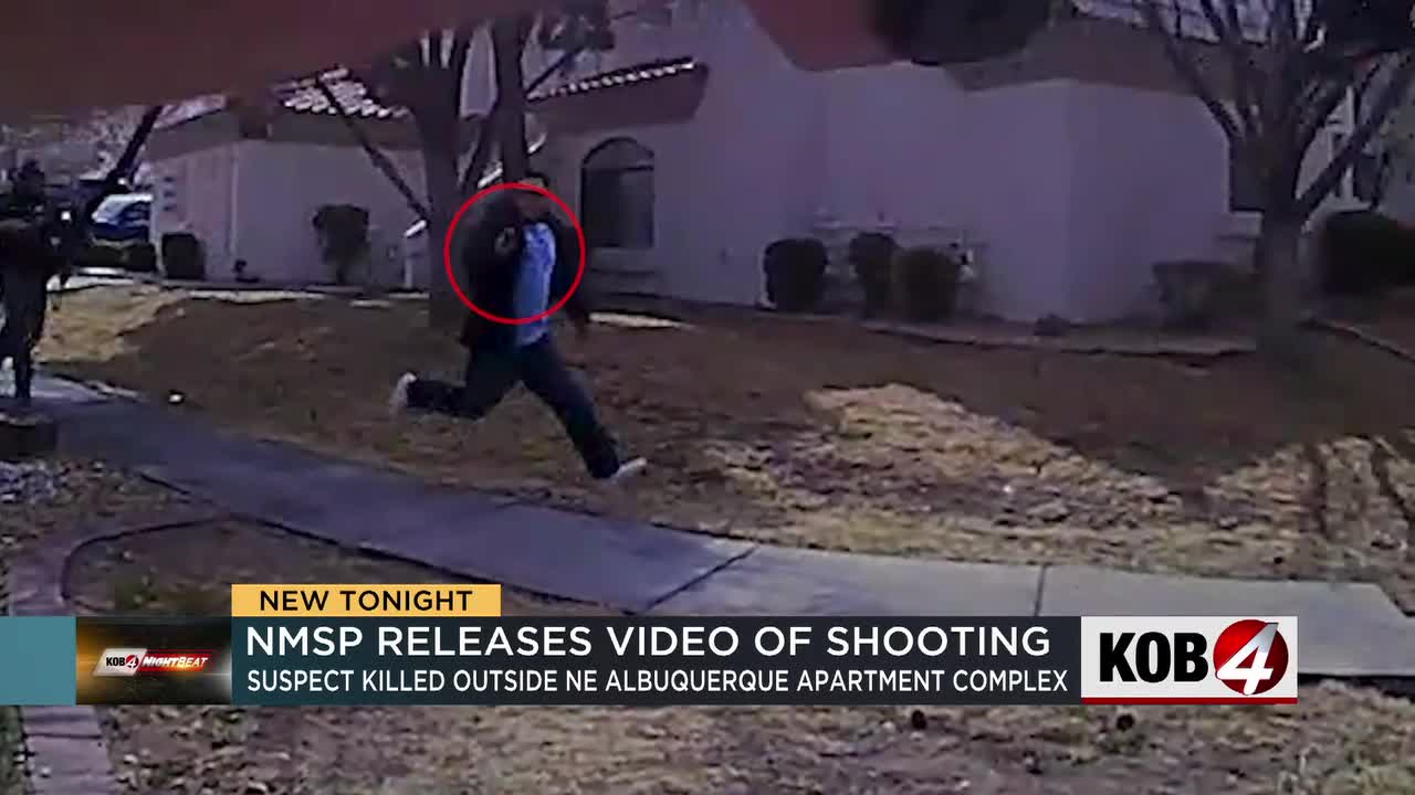 NMSP releases video of deadly police shooting in Albuquerque