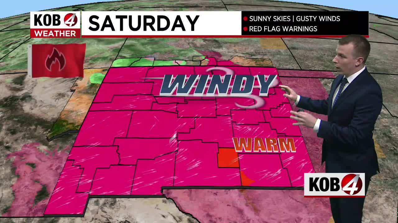 Critical fire danger expected this weekend in New Mexico