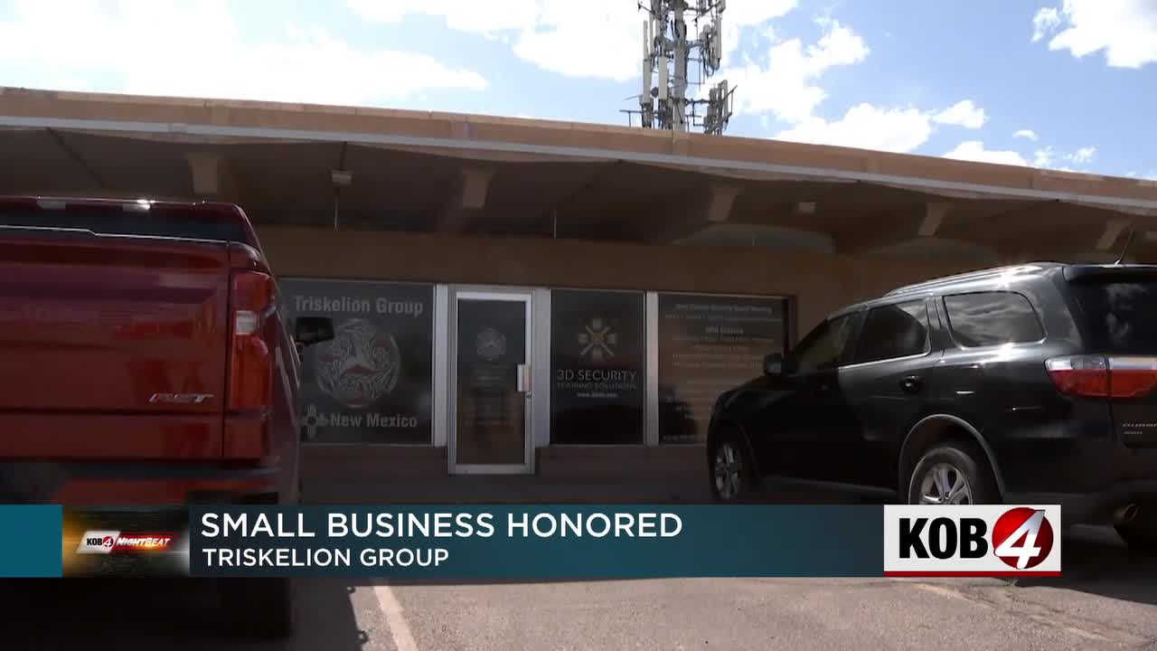 Small business award winner example of ‘thriving’ New Mexico companies